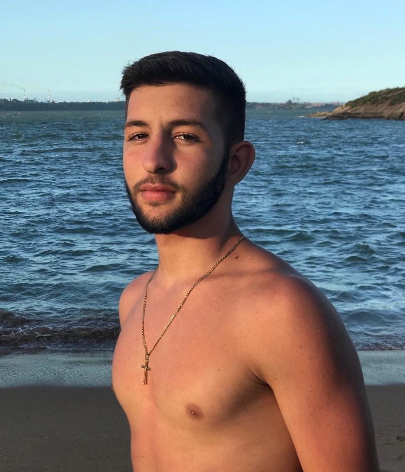 Mateus de Freitas, "o menino do gel" (Foto: Acervo pessoal)