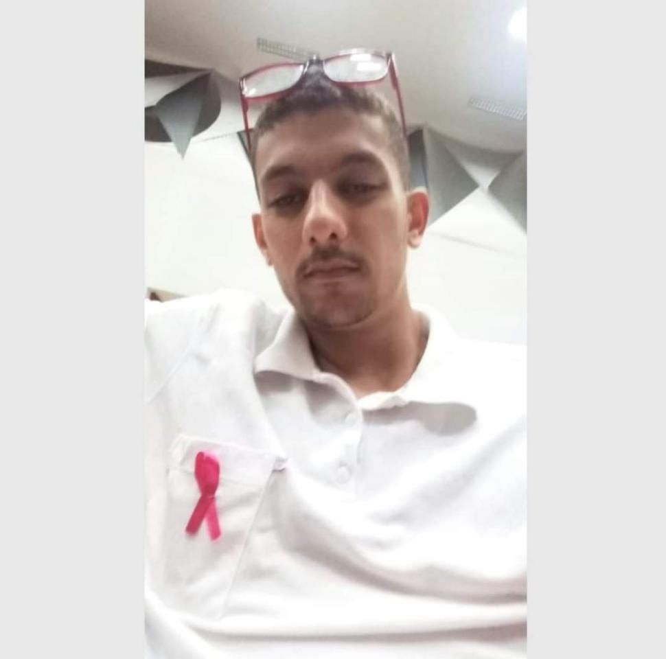 O motorista de aplicativo Lucas Ferrarini Alves, de 23 anos, foi morto a tiros (Foto: Reprodução/ Redes sociais)