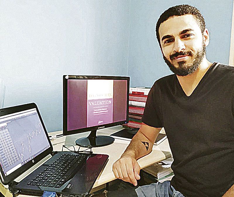 O estudante Rafael Andrade (Foto: Acervo Pessoal)