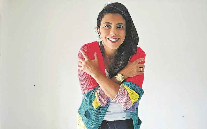 Adriana Weitzel ensina que, mesmo com medo, é preciso seguir em frente (Foto: Divulgação)