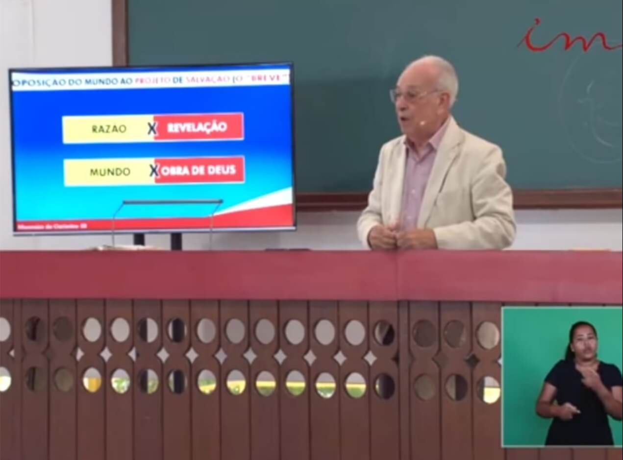 Pastor Gedelti foi um dos pastores que ministrou aula on-line e ao vivo direto do Maanaim de Marechal Floriano/ES no seminário realizado ontem