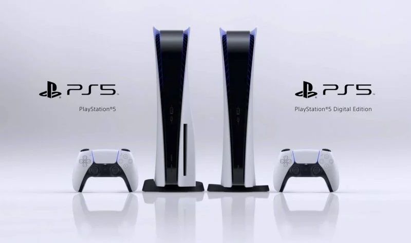 A versão maior do console custará US$ 499,99 e o PlayStation 5 Digital Edition, sem drive para CD, custará US$ 399,99 (Foto: Divulgação/ Sony)