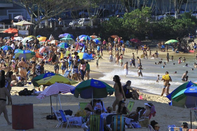 Praia da Costa (Foto: Dayana Souza)