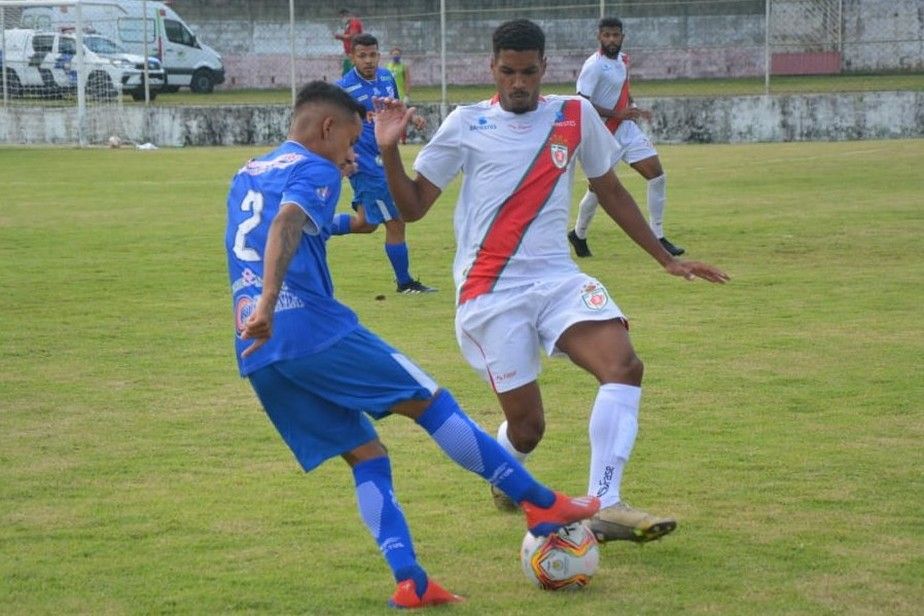 Real Noroeste e Aquidauanense/MS fizeram o jogo de ida da fase preliminar da Série D, em Águia Branca (Foto: Junior Sapo/Real Noroeste)