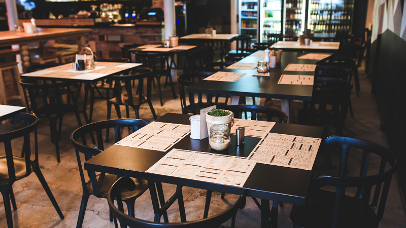 Restaurante vazio: perdas com a pandemia (Foto: )