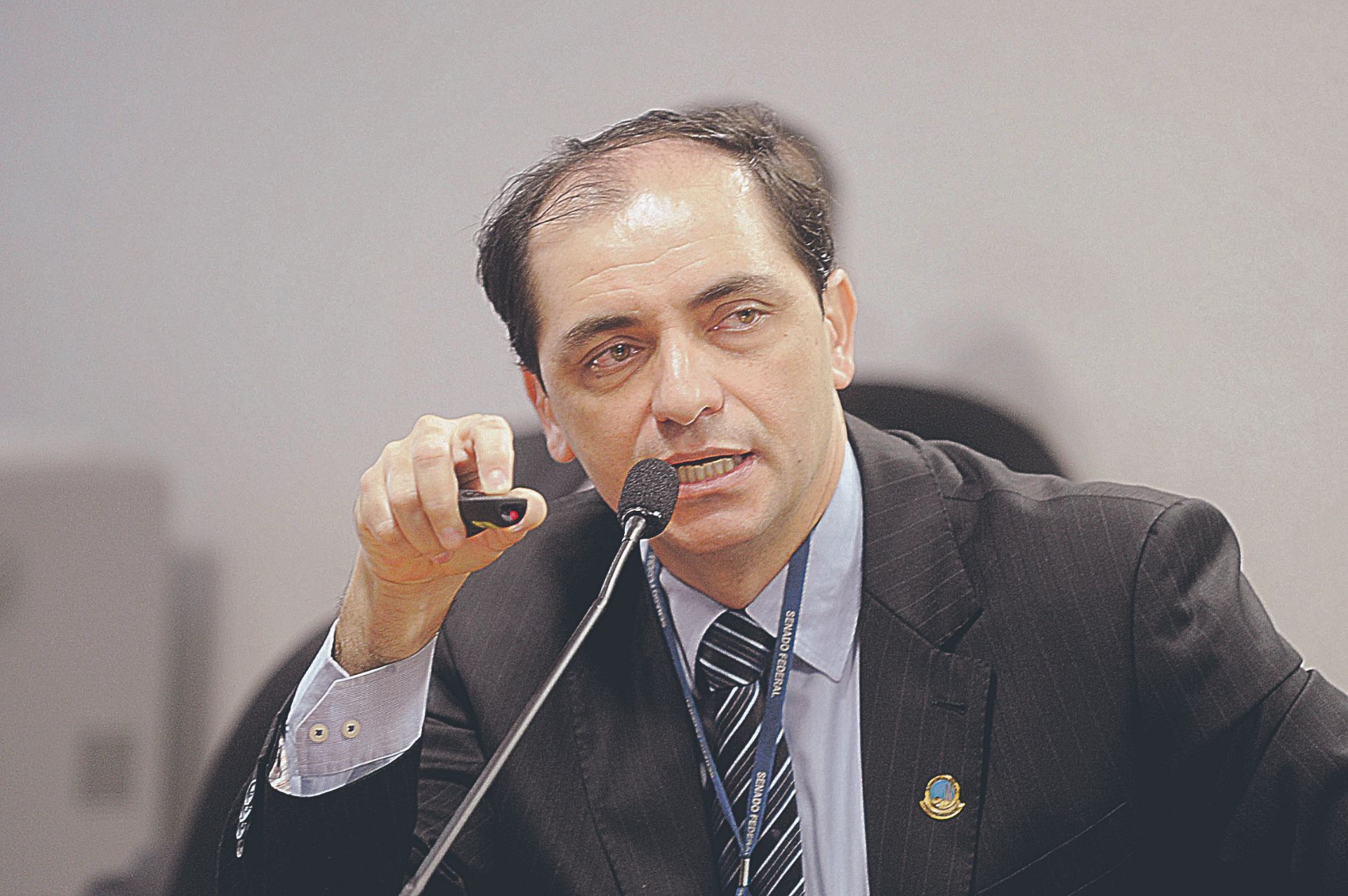 Rodrigues disse que assunto é discutido pelo governo, mas que o Presidente ainda não fechou questão (Foto: Marcos Oliveira/Agência Senado — 16/04/2019)