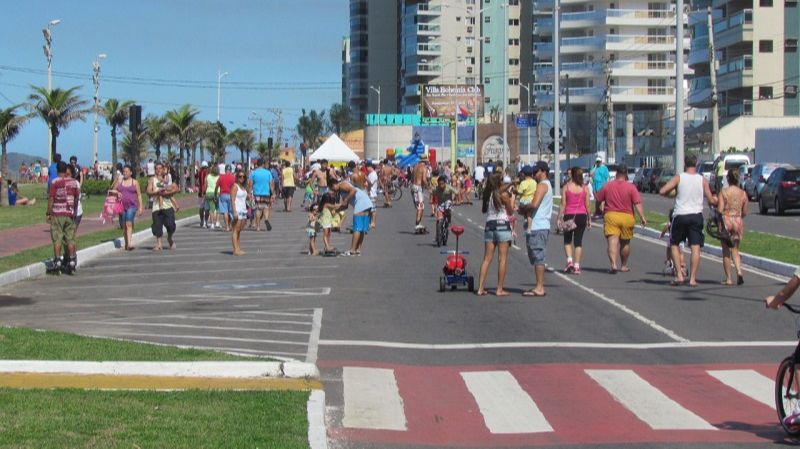 Orla de Itaparica, em Vila Velha (Foto: Divulgação/PMVV)