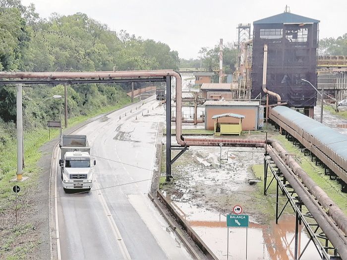 Samarco em Anchieta: retomada (Foto: Arquivo/AT)