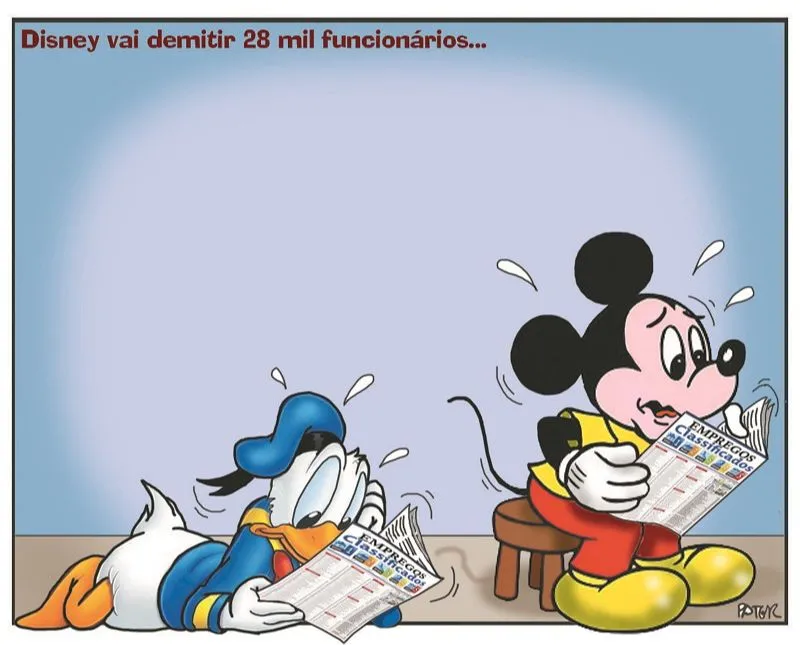 Imagem ilustrativa da imagem Charge do Dia: Demissões na Disney