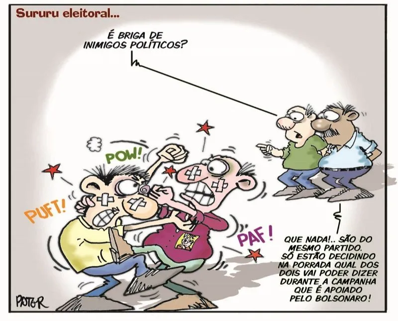 Imagem ilustrativa da imagem Charge do Dia: Sururu eleitoral