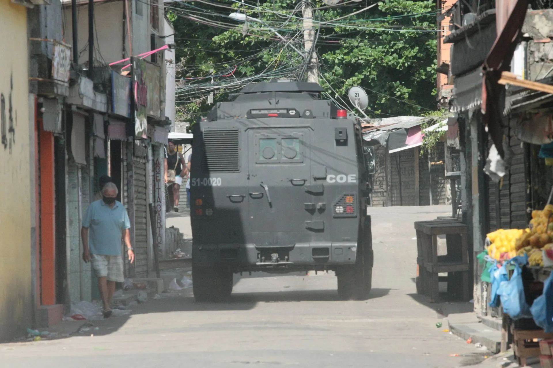 Operação da PM na favela do Jacarezinho