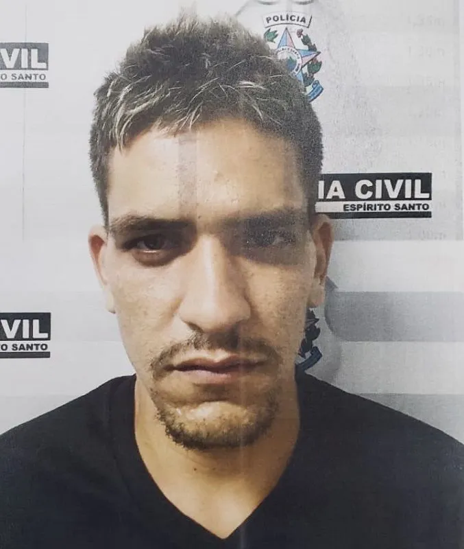 Diego Carlos Kaiser Pinto, conhecido como “Catatau”, que foi preso no final da tarde desta quarta (21) na Avenida Fernando Ferrari, na capital