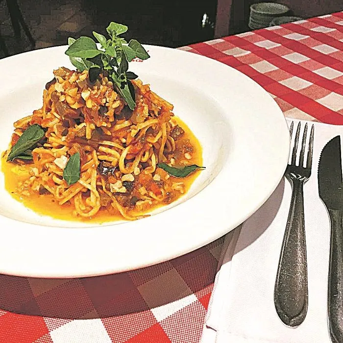 Spaghetti e Cia: talharim de palmito pupunha 