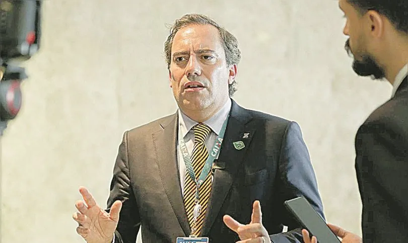 Presidente da Caixa, Pedro Guimarães, anunciou as medidas 