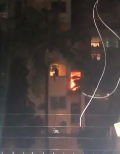 Imagem ilustrativa da imagem Idosa, mulher e criança são resgatadas de incêndio na Praia do Canto