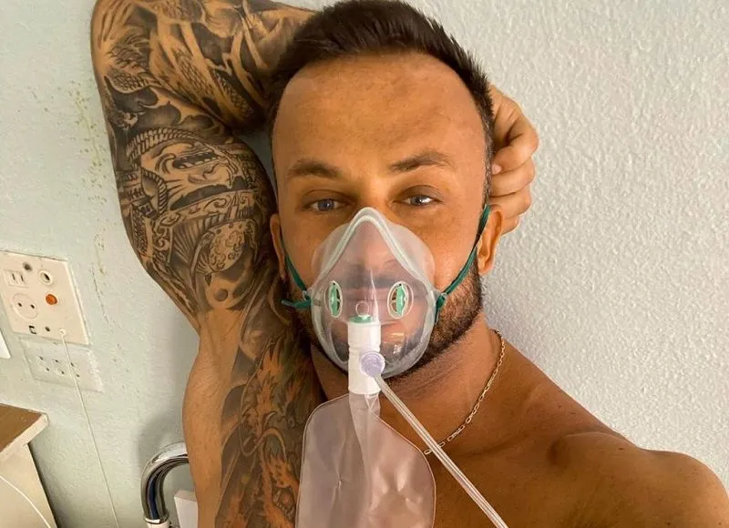 Imagem ilustrativa da imagem Influenciador fitness morre de covid-19 após duvidar da doença