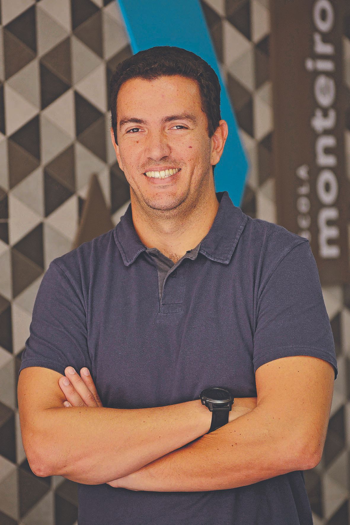 Eduardo Costa Gomes, diretor da Escola Monteiro