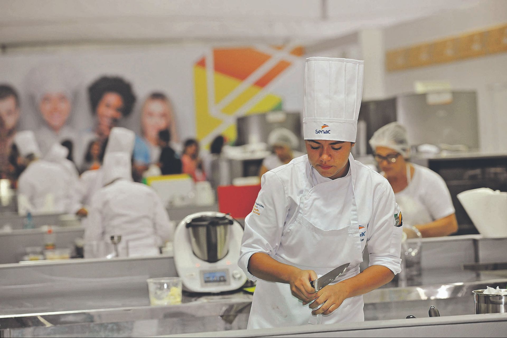 Cursos na área de Gastronomia estão entre os oferecidos pela instituição: chance no mercado de trabalho