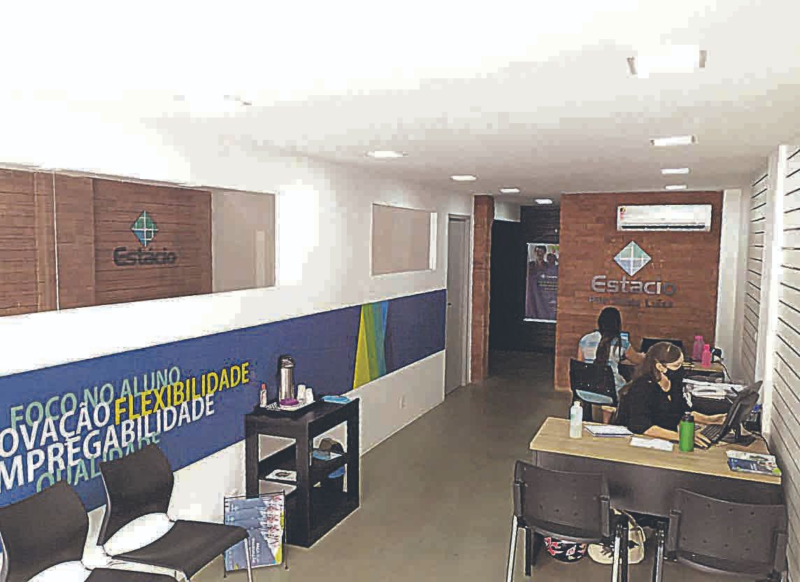 A Estácio possui 25 polos de ensino a distância no Estado, espalhados pela Grande Vitória e pelo interior