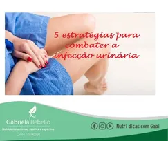Imagem ilustrativa da imagem Estratégias para combater a infecção urinária