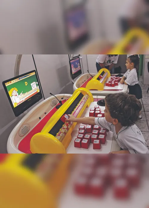 Imagem ilustrativa da imagem Tecnologia para aulas dinâmicas por Escola Santa Adame