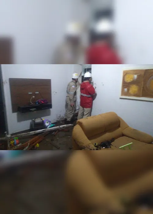 Imagem ilustrativa da imagem Pedra rola e atinge casa com três pessoas no Centro de Vitória