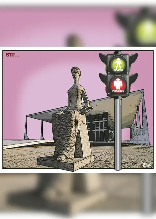Imagem ilustrativa da imagem Charge do Dia: Prende e solta