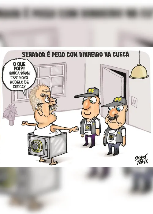 Imagem ilustrativa da imagem Charge do Dia: Novo modelo de cueca