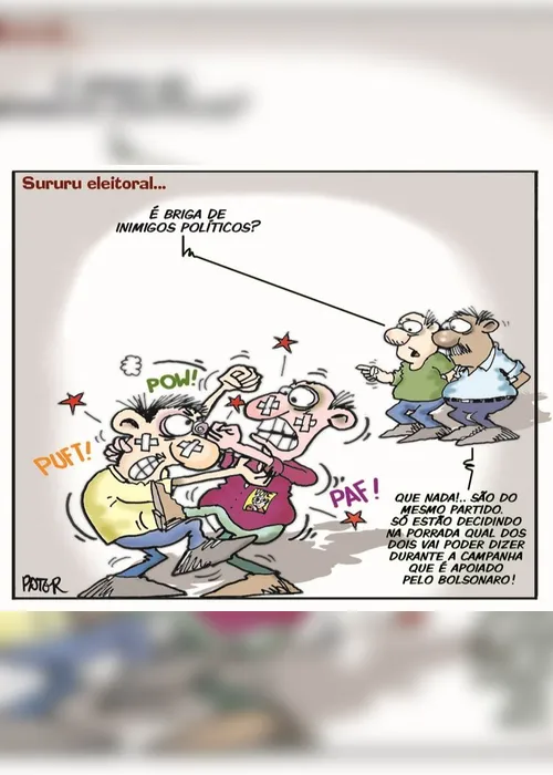 Imagem ilustrativa da imagem Charge do Dia: Sururu eleitoral