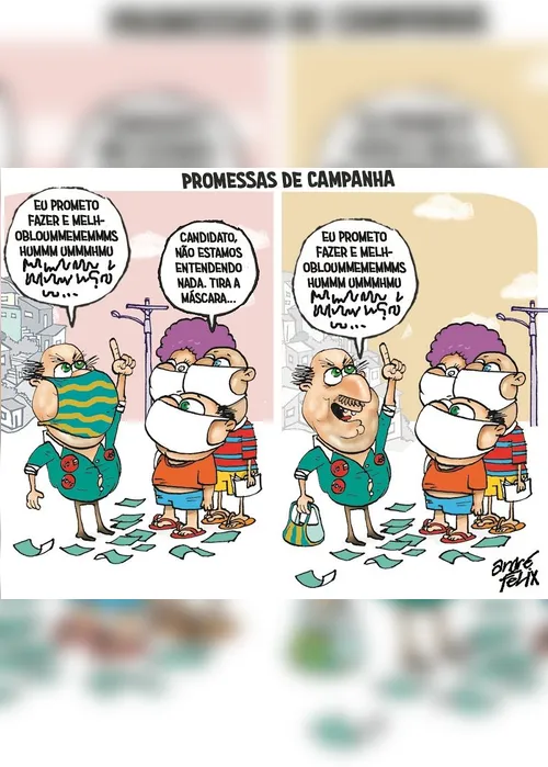 Imagem ilustrativa da imagem Charge do Dia: Promessas de campanha