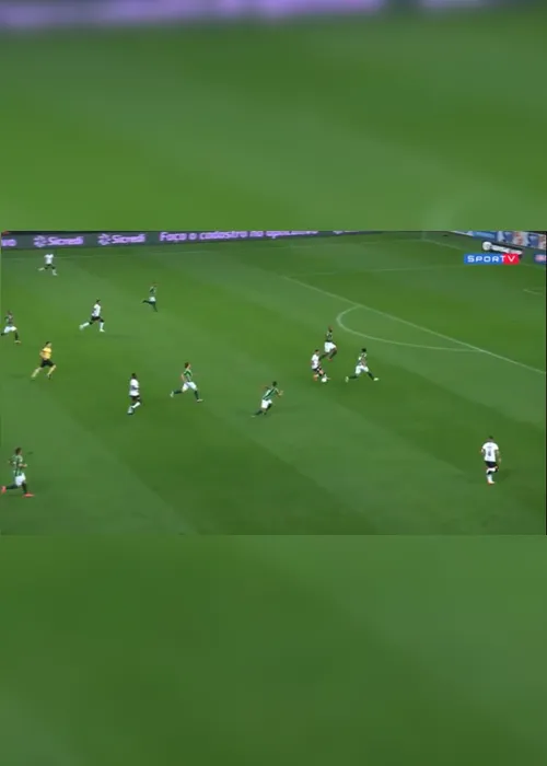 Imagem ilustrativa da imagem Corinthians leva gol no fim e perde do América-MG na Copa do Brasil. Veja o gol