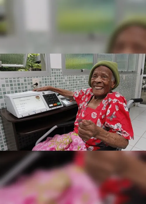 Imagem ilustrativa da imagem Morre aos 115 anos a eleitora mais idosa do Estado, dona Leopa