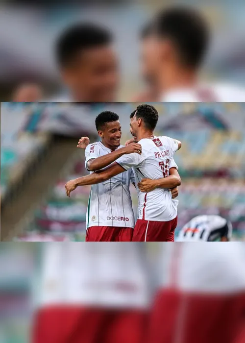 Imagem ilustrativa da imagem Fluminense vence Santos e entra no G4 do Brasileiro