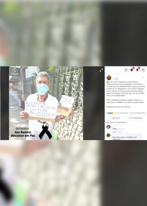 Imagem ilustrativa da imagem Vendedor de livros morre após ser atropelado por caminhão em Itapuã