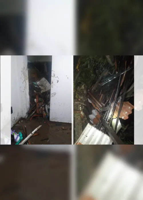 Imagem ilustrativa da imagem Pedra rola e atinge casa com três pessoas no Centro de Vitória