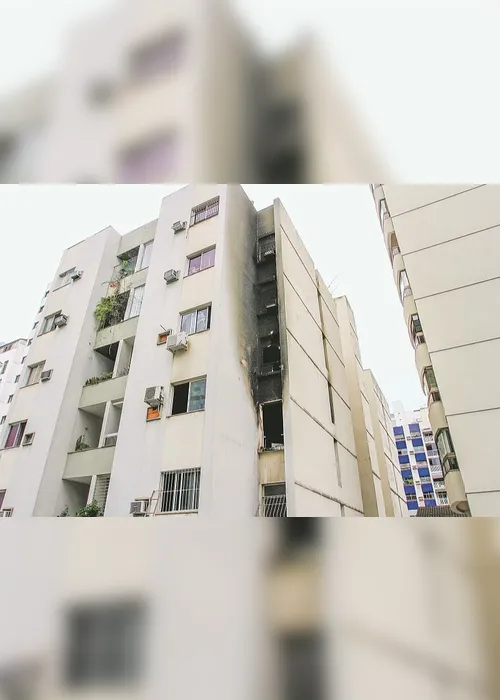 Imagem ilustrativa da imagem Suspeita é de que incêndio em apartamento começou na fiação do ventilador de teto