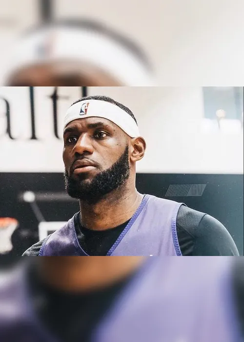 Imagem ilustrativa da imagem LeBron brilha, Lakers vencem fácil Heat e faturam título dedicado a Kobe