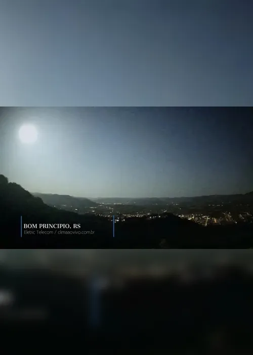 Imagem ilustrativa da imagem Meteoro de grande magnitude transforma noite em dia. Veja fotos e vídeo