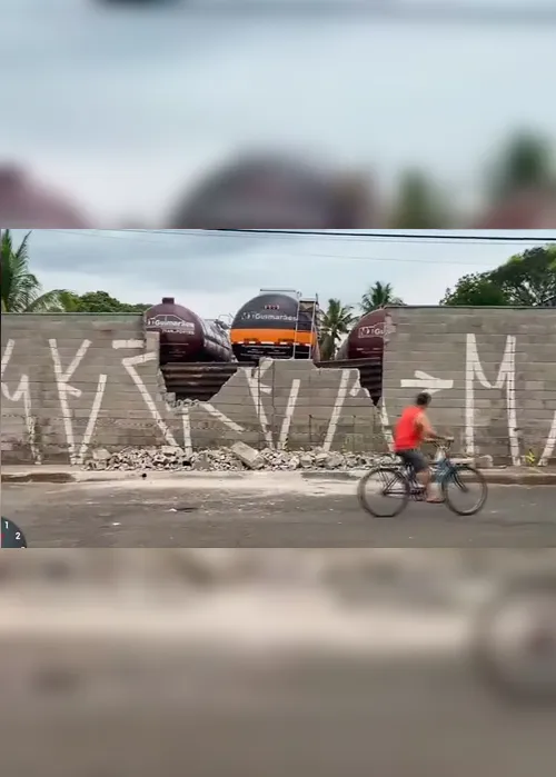 Imagem ilustrativa da imagem Muro de transportadora desaba e mata mulher de 57 anos