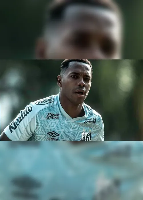 Imagem ilustrativa da imagem Santos e Robinho anunciam suspensão de contrato