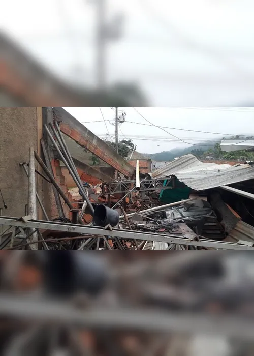 Imagem ilustrativa da imagem Tempestade e vendaval causam destruição na Região do Caparaó