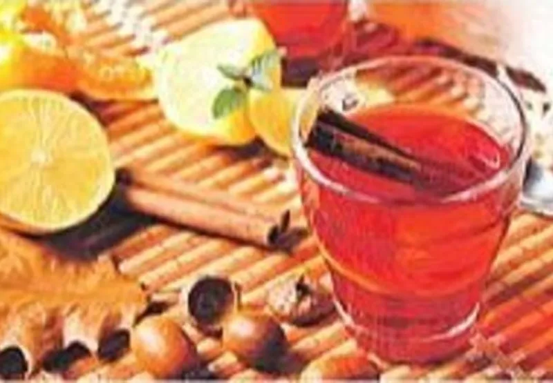 Chá de hibisco com canela é boa pedida quente ou gelado
