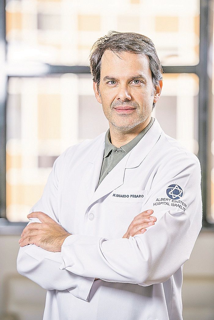 Cardiologista Antônio Pesaro: “Questionário ajuda a fazer rastreamento” (Foto: Fabio H. Mendes/E6 Imagens)