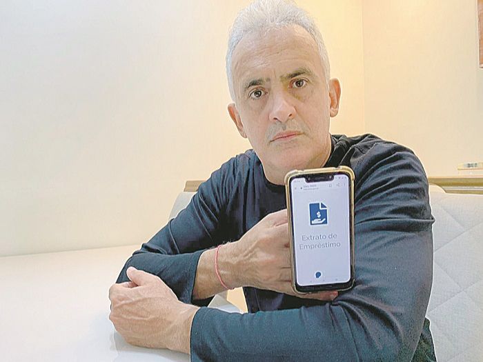 Humberto percebeu que havia sido vítima ao verificar o aplicativo “Meu INSS” e que teria 84 parcelas debitadas (Foto: Acervo Pessoal)