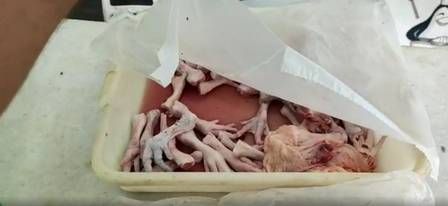 O local é suspeito de vender carne de pombo como se fosse galeto (Foto: Divulgação/Polícia Civil)
