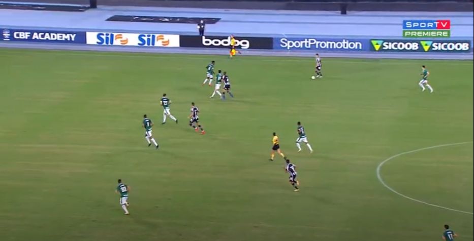 Clubes empataram sem gols (Foto: Reprodução/ SporTV/ Premiere)
