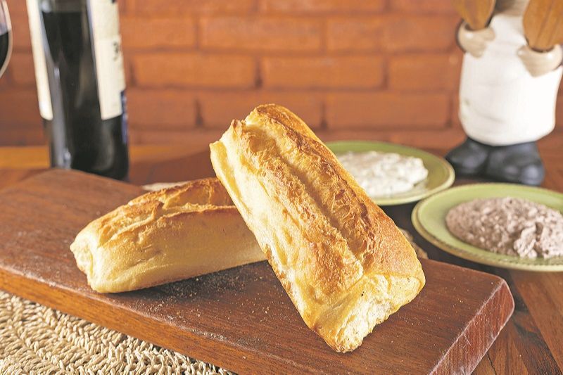A ciabatta da padaria Monte Líbano está em promoção até domingo (18). (Foto: Bruno Coelho/Divulgação)