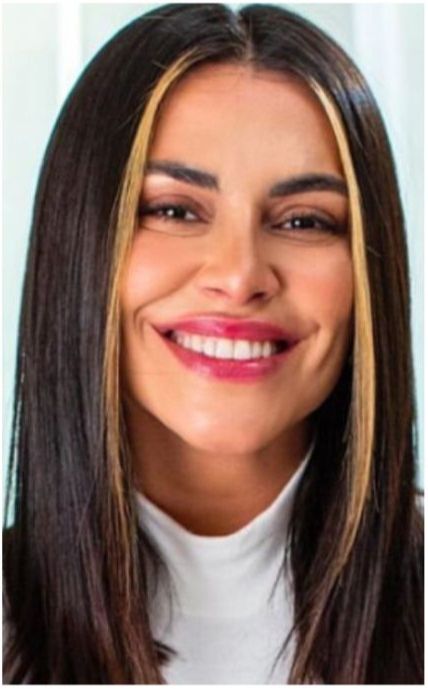 Cleo Pires fez mechas finas. (Foto: Divulgação.)