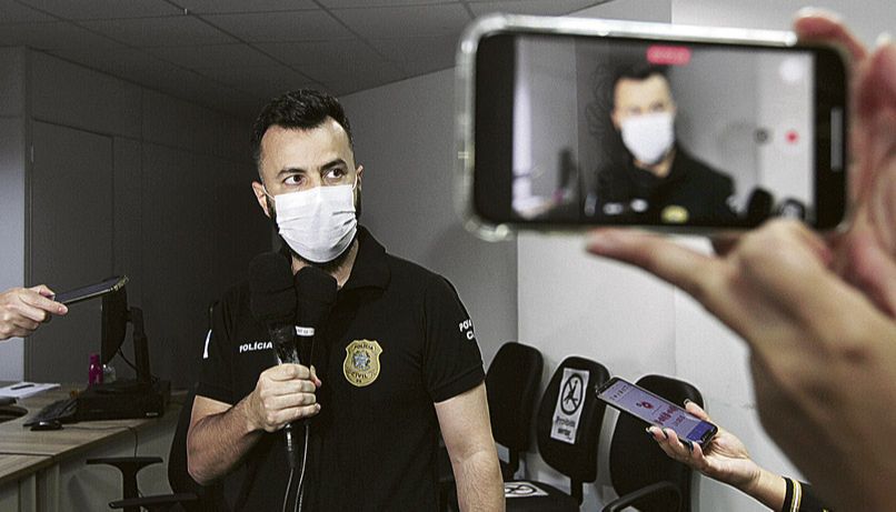 Delegado Maurício Gonçalves: crime de exibição automobilística em via pública dá prisão de seis meses a 3 anos (Foto: Dayana Souza / AT)