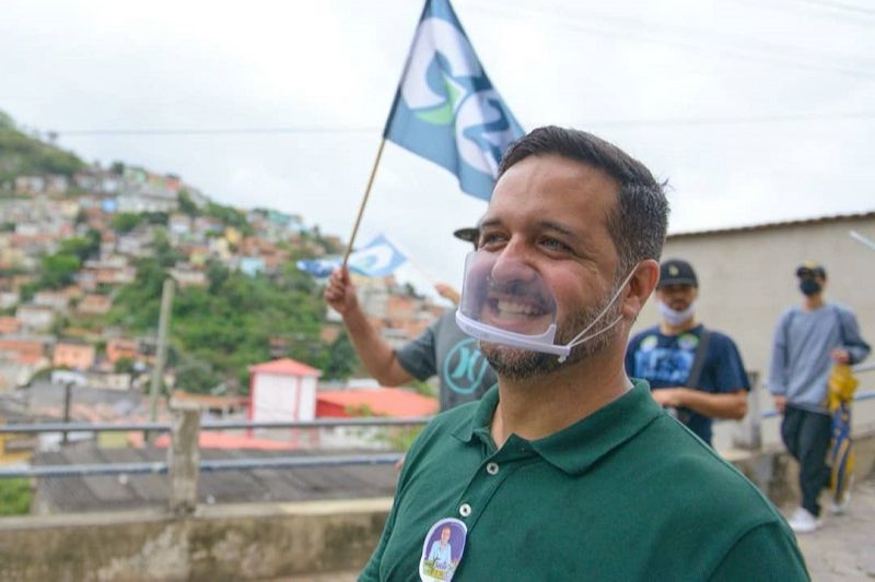 Fabrício Gandini, candidato a prefeito de Vitória, está com suspeita de Covid-19 (Foto: Divulgação)